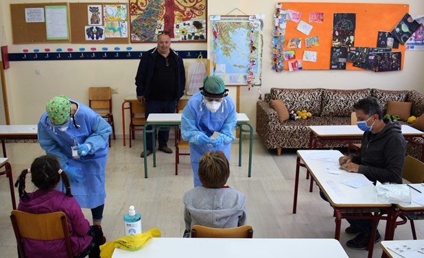 Αρνητικά στον κορωνοϊό τα δείγματα των μαθητών